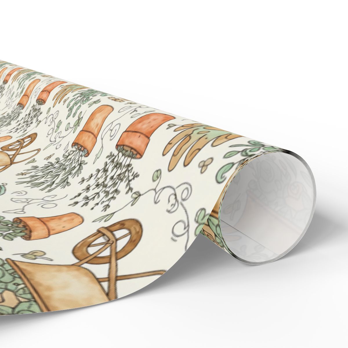 Charming Garden Themed Wrapping Paper for All Occasions
