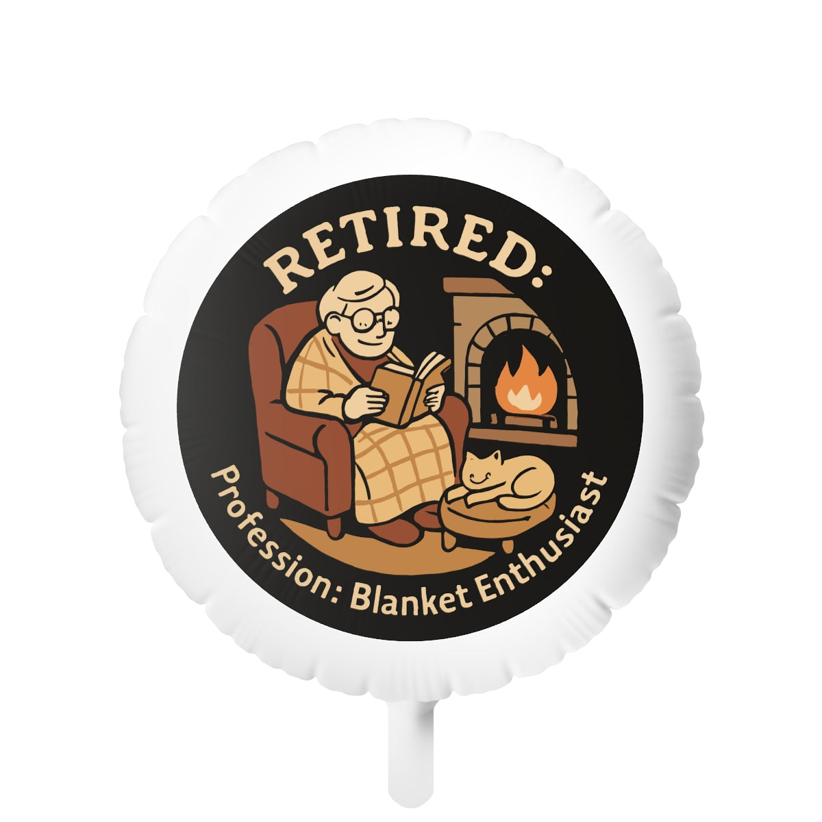Retired Profession Blanket Enthusiast | Retired Profession Blanket Enthusiast | Looking for Mylar Ballons 11in or 22in - Retiree Gifts Retirement Party