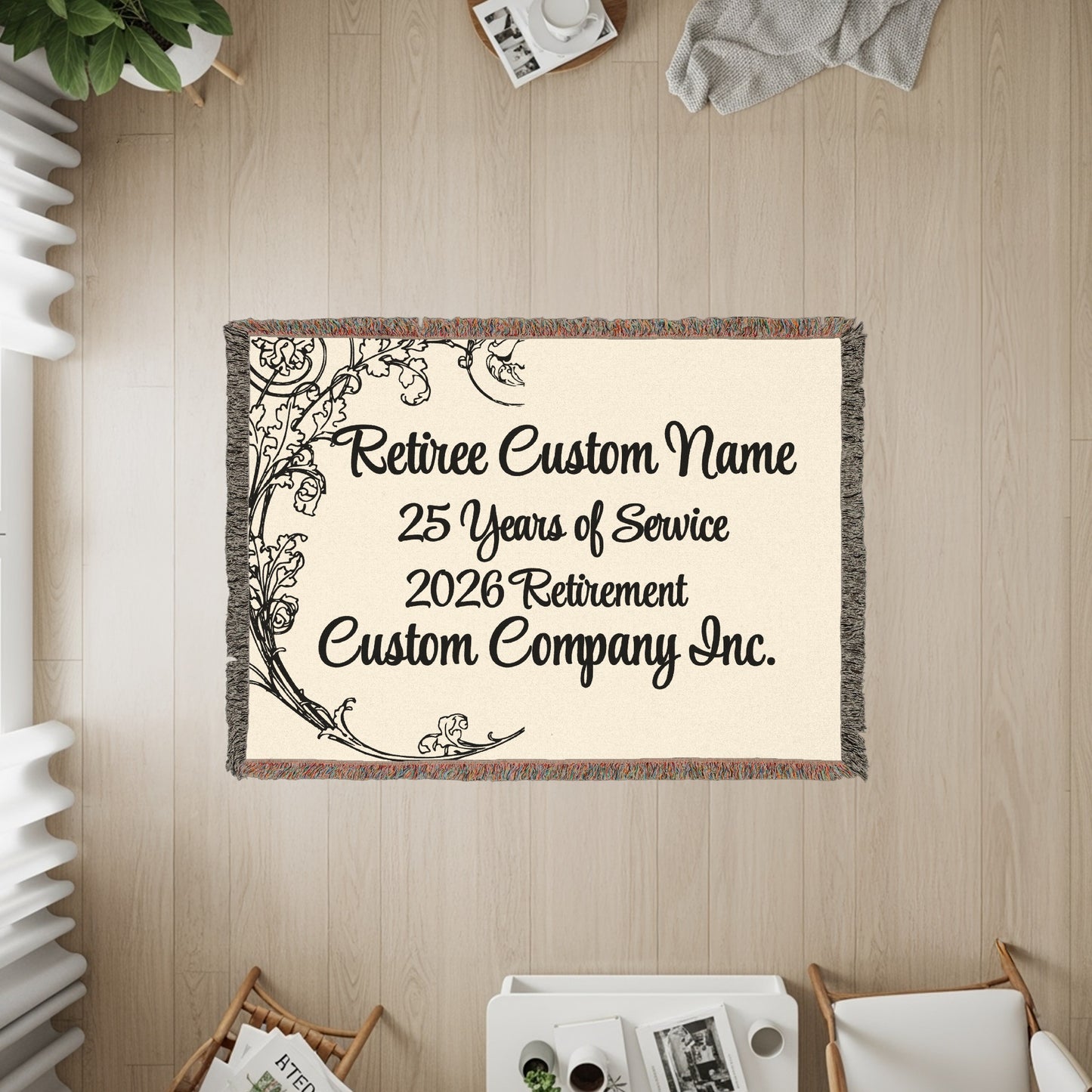 Retiree Custom Name 25 Years of Service Retirement product