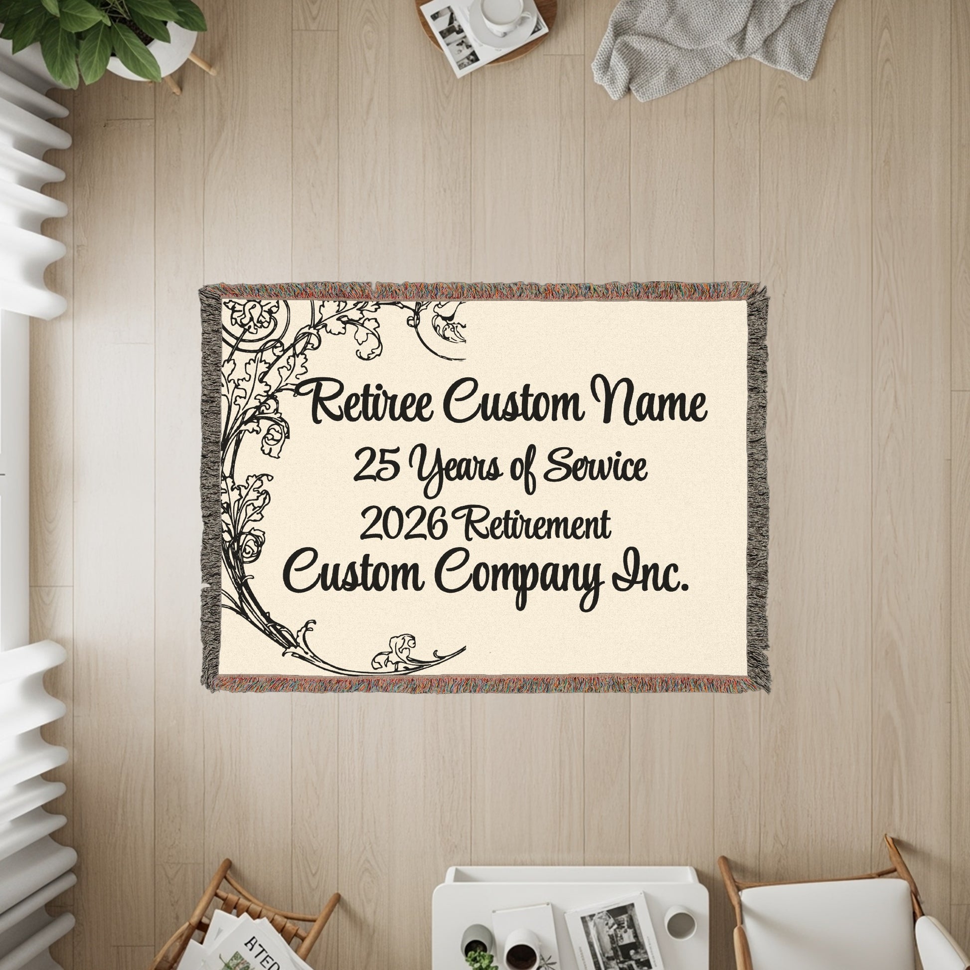 Retiree Custom Name 25 Years of Service Retirement product