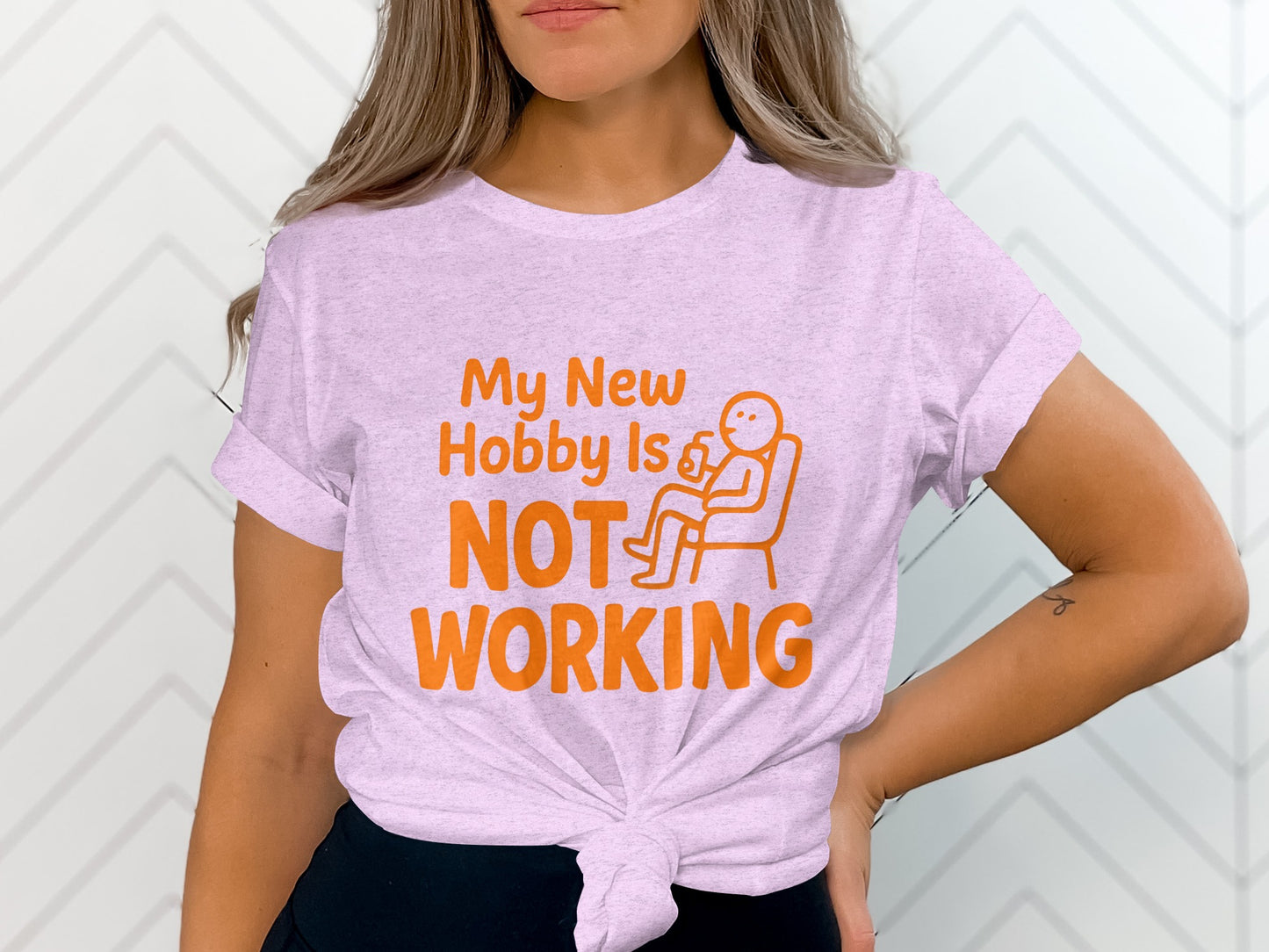 My New Hobby Is Not Working | Funny Retirement Saying | Soft Color Bella T-Shirts - Retiree Gifts Retirement Party