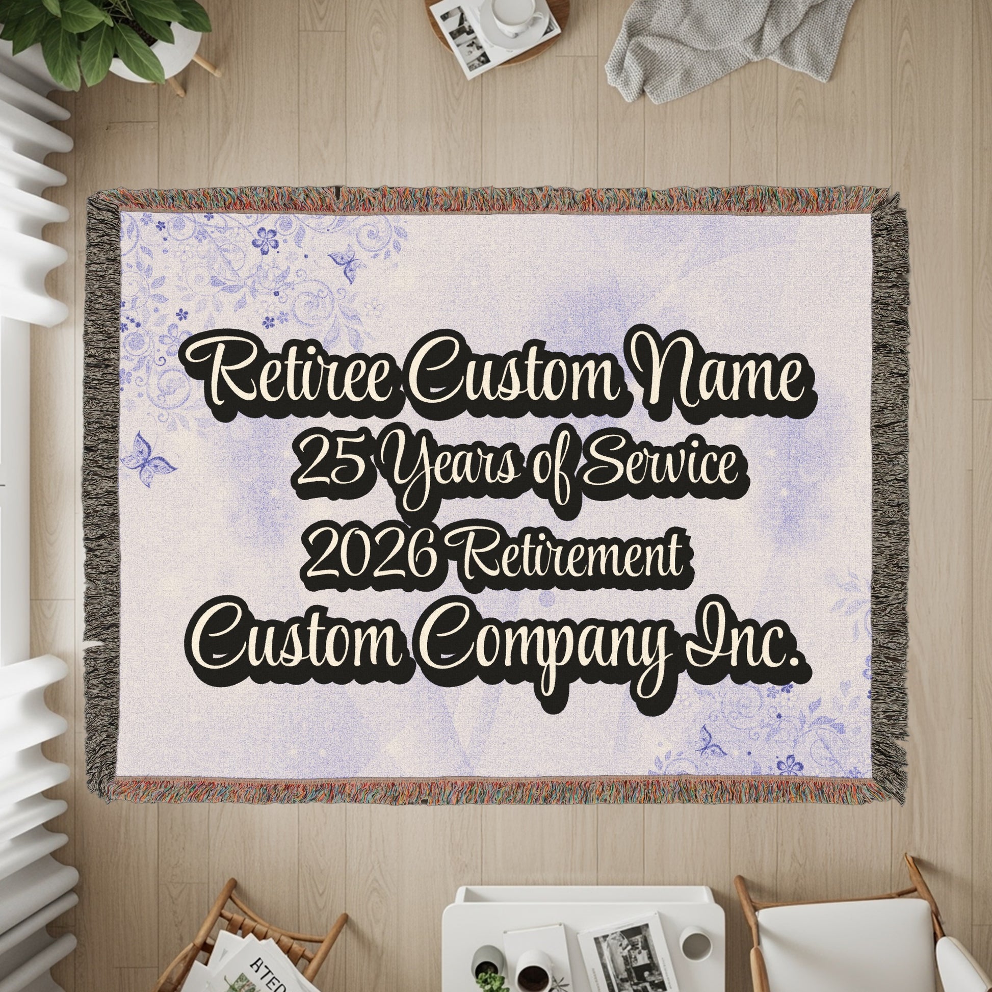 Retiree Custom Name Personalized 25 Years Retirement product