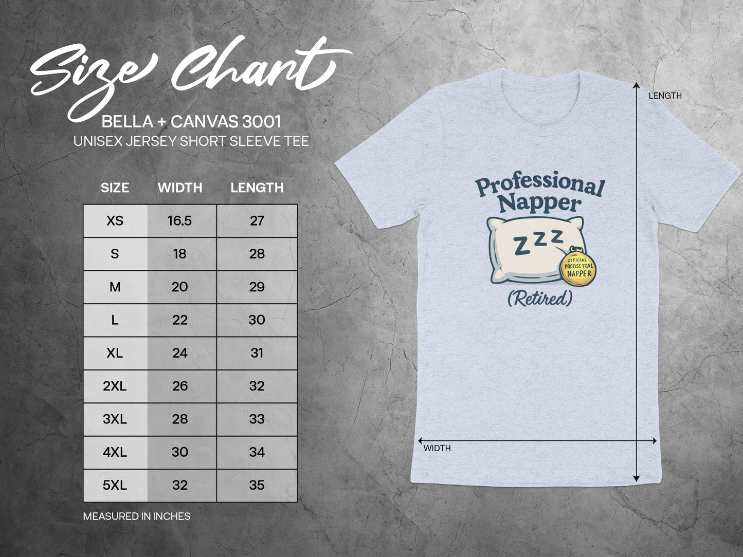 Professional Napper (Retired) | Official Professional Napper | Soft Color Bella T-Shirts - Retiree Gifts Retirement Party