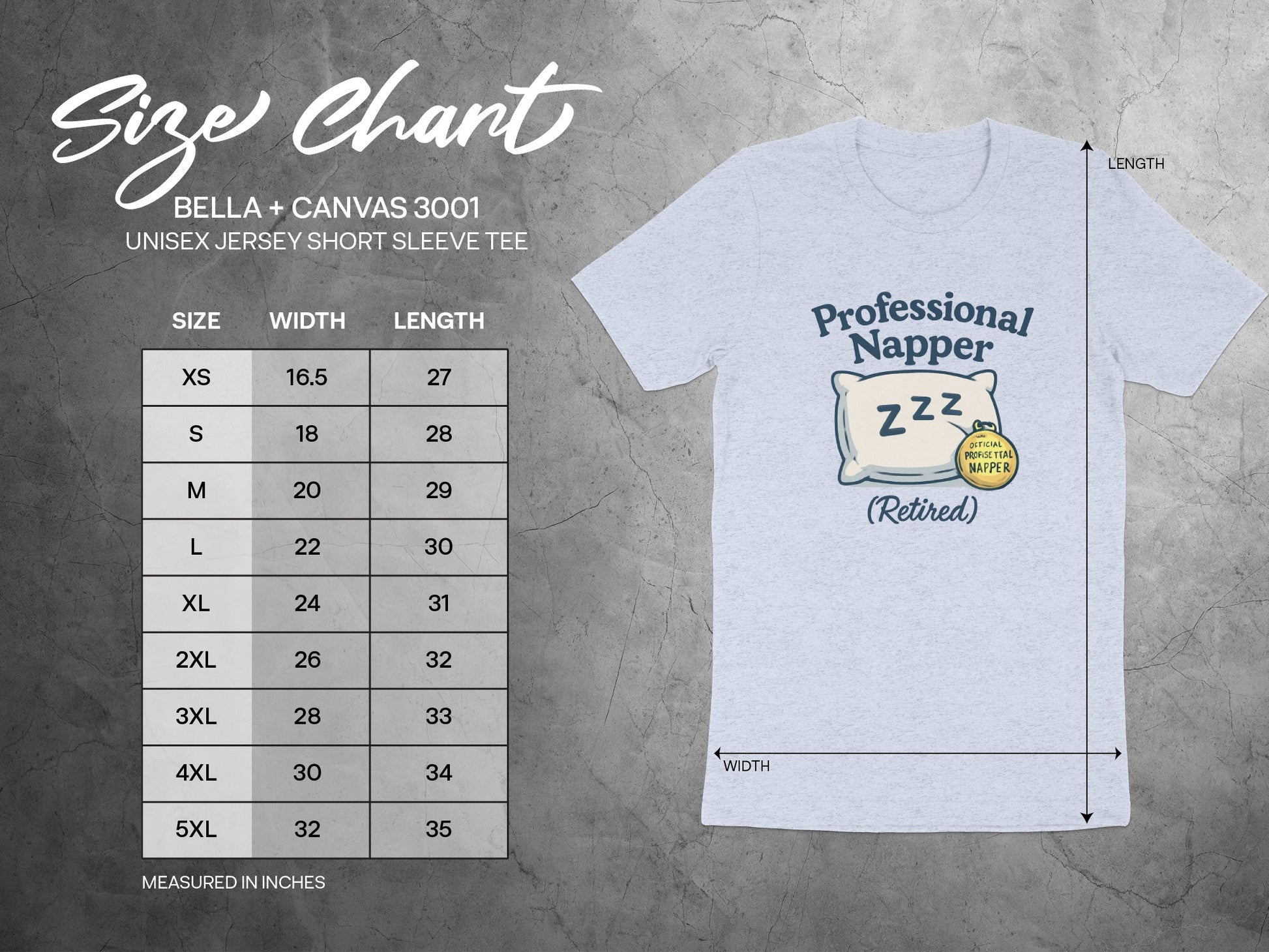 Professional Napper (Retired) | Official Professional Napper | Soft Color Bella T-Shirts - Retiree Gifts Retirement Party