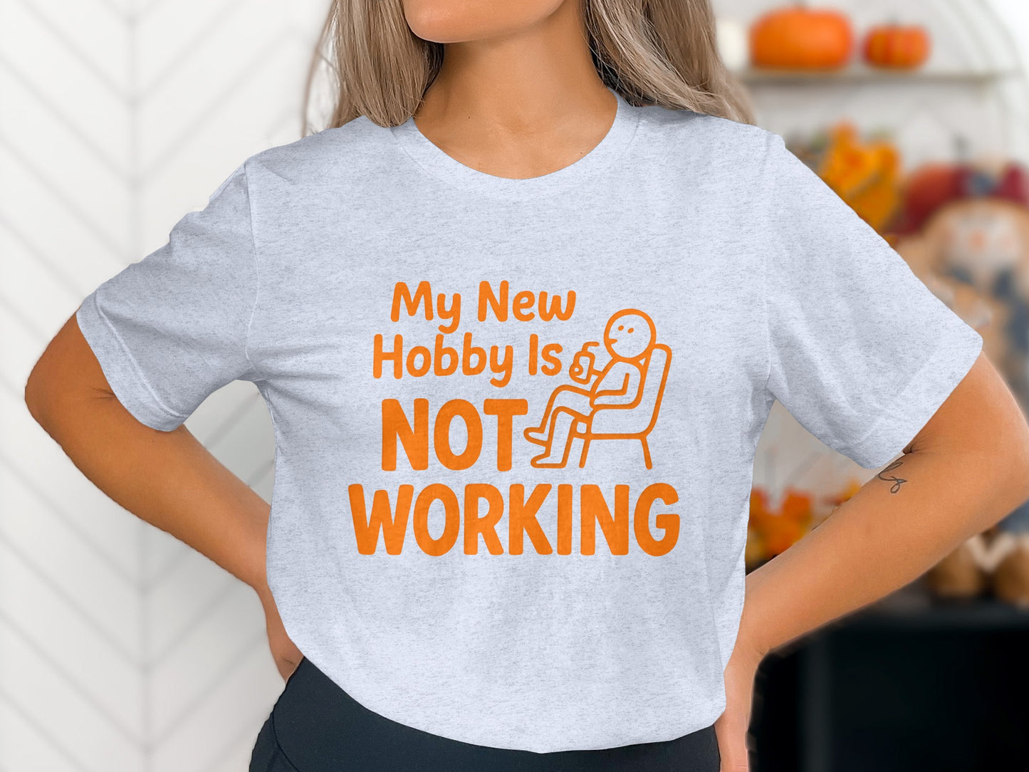 My New Hobby Is Not Working | Funny Retirement Saying | Soft Color Bella T-Shirts - Retiree Gifts Retirement Party