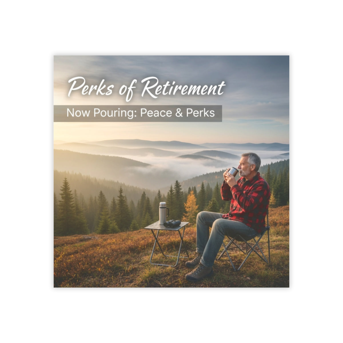 Perks of Retirement Now Pouring Peace & Perks