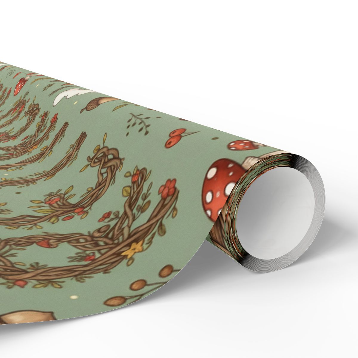 Enchanting Forest Creatures Wrapping Paper Roll