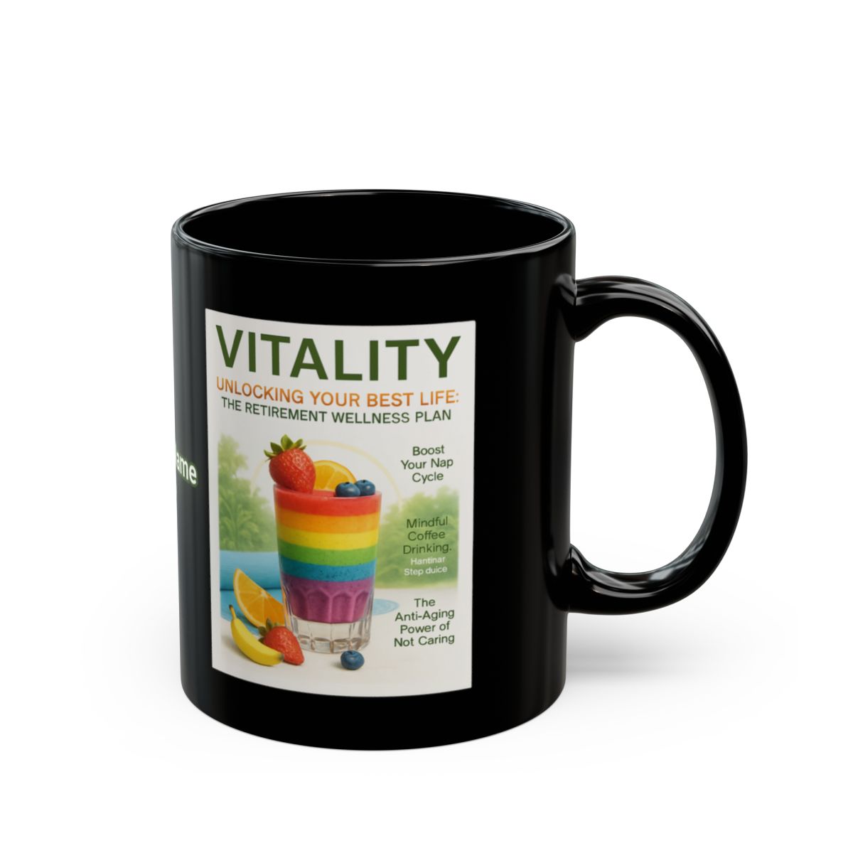 VITALITY Unlocking Your Best Life Retirement Wellness Mug