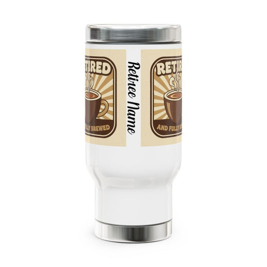 Retired Fully Brewed Personalized Tumbler Product