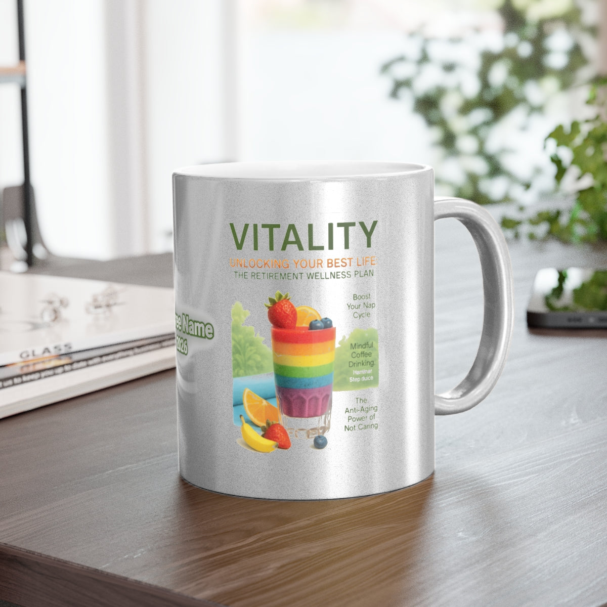 Vibrant Vitality Mug Boost Your Best Life Wellness Plan