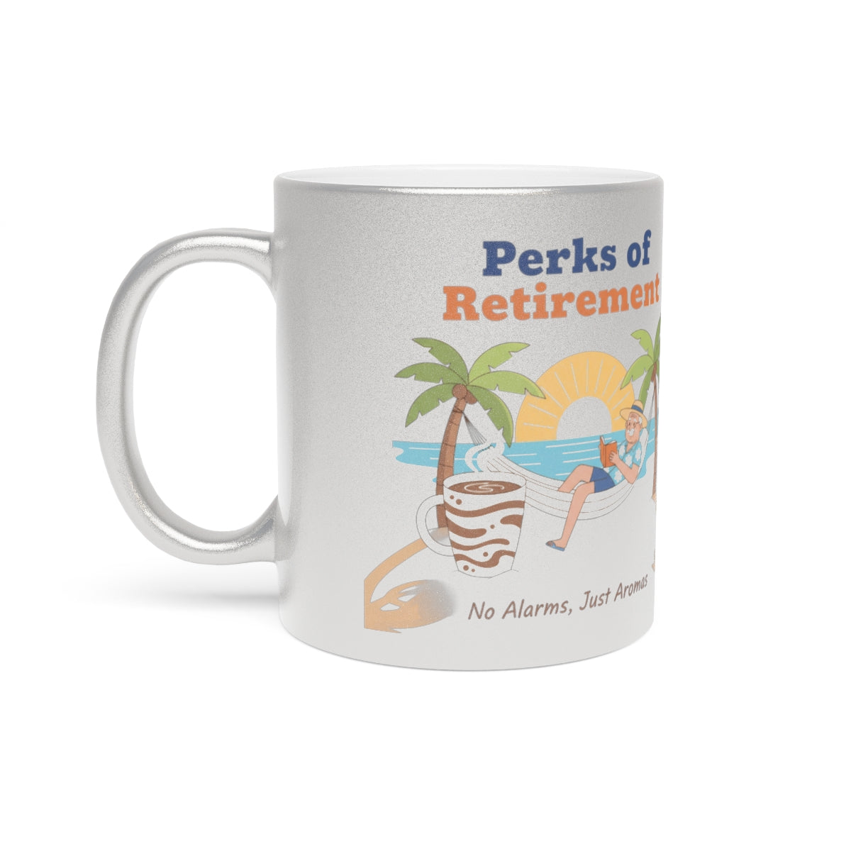 Perks of Retirement Coffee Mug for Relaxing Mornings