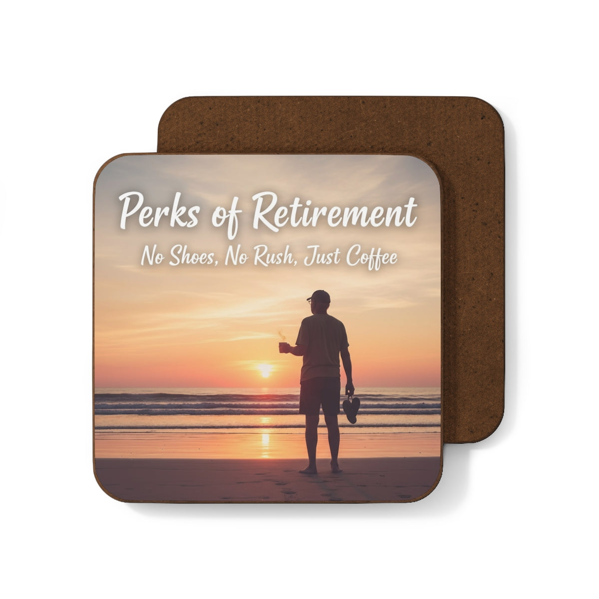 Perks of Retirement No Shoes No Rush Decor product