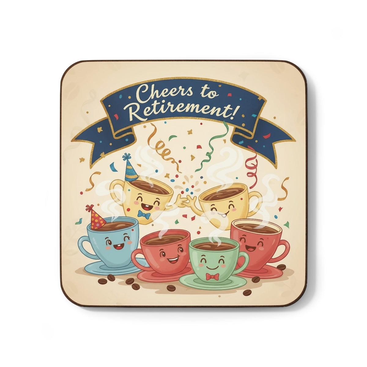 Cheerful Retirement Party Coffee Cups designed item