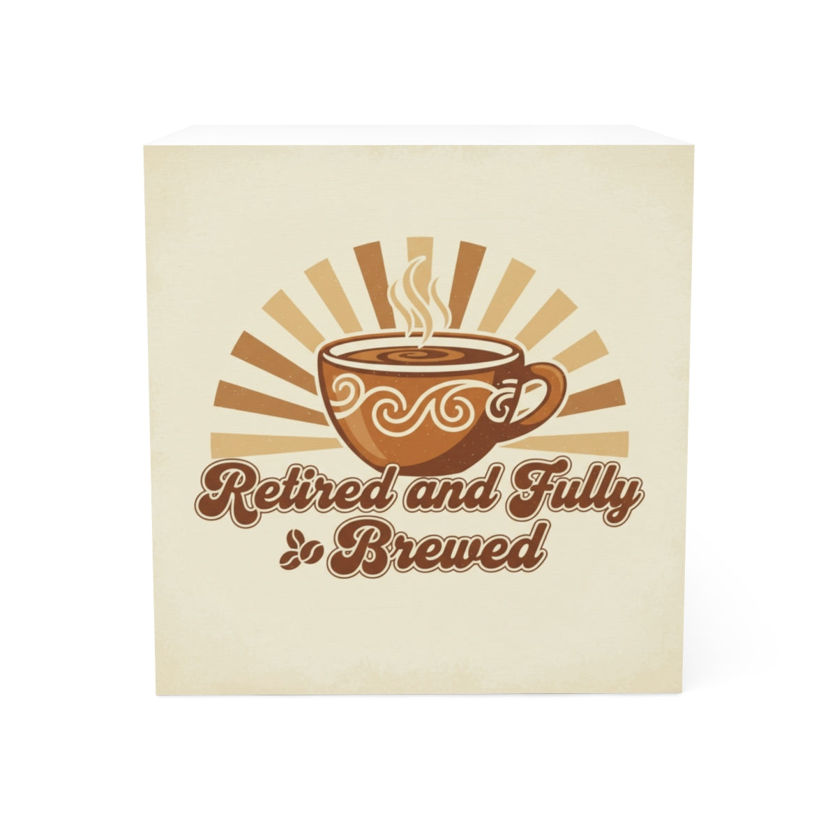 Retired and Fully Brewed Coffee Lover's Delight