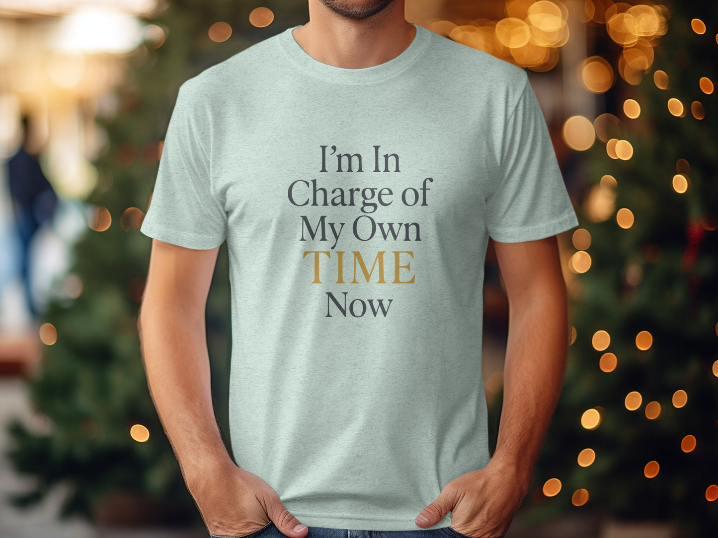 I'm In Charge of My Own Time Now | Retirement | Soft Color Bella T-Shirts - Retiree Gifts Retirement Party
