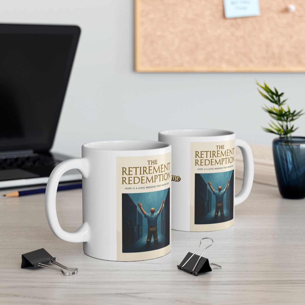 The Retirement Redemption Hope Is A Long Weekend | Retirement Redemption Hope | Personalized Microwavable Ceramic Mugs 11oz 15oz 20o - Retiree Gifts Retirement Party