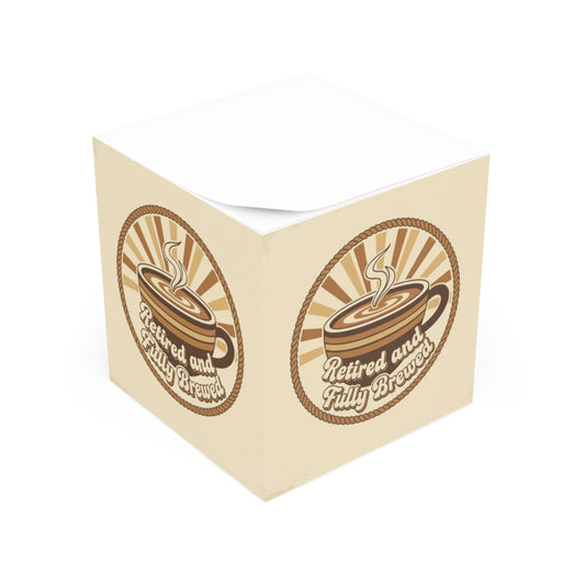 Retired and Fully Brewed Fun Coffee Design product
