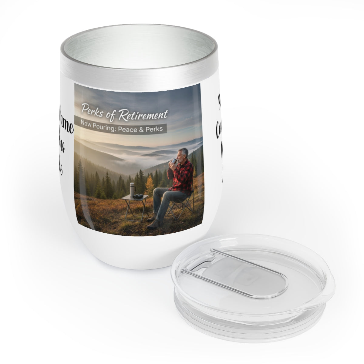 Perks of Retirement Now Pouring Peace and Perks Mug