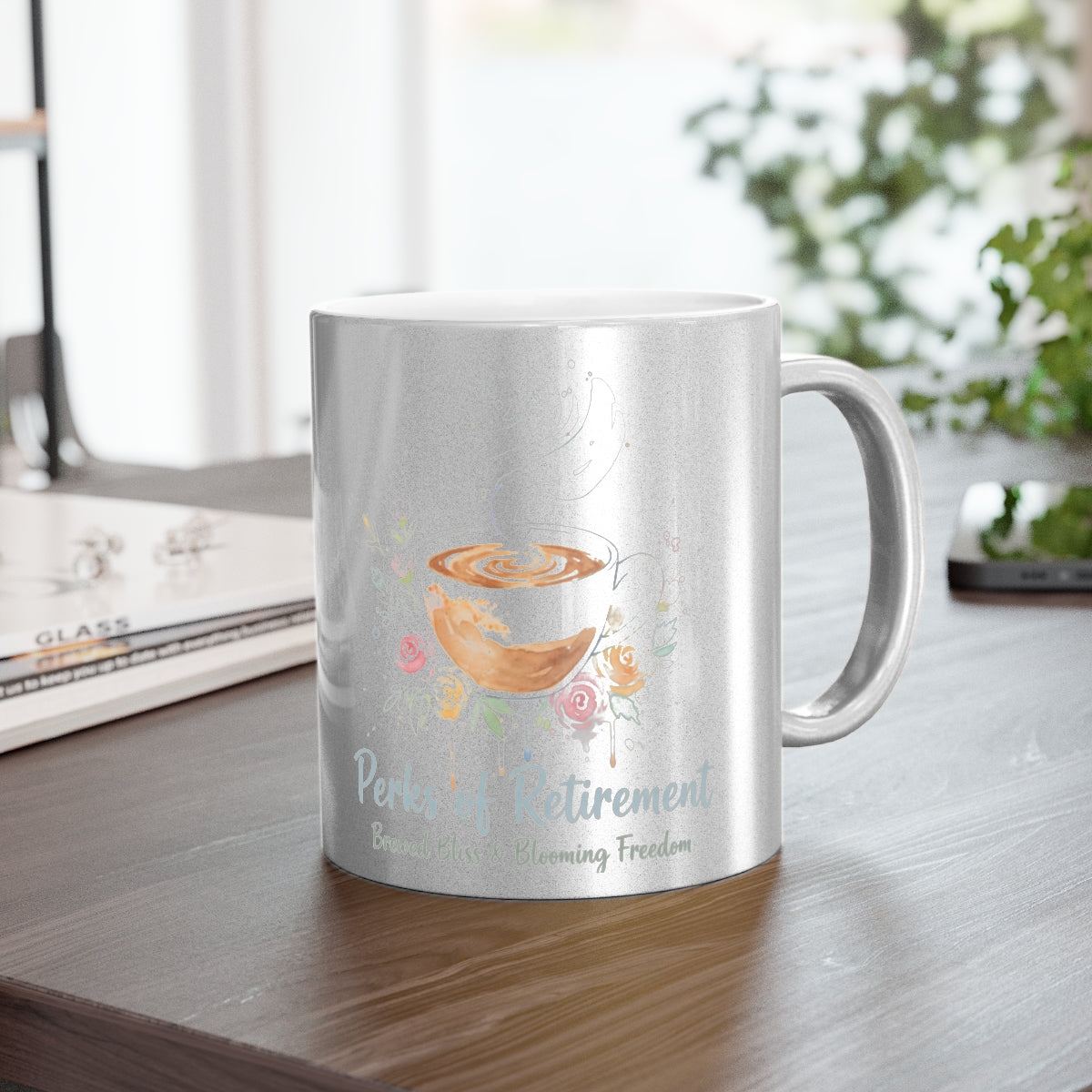 Perfect Retirement Blossoming Freedom Mug