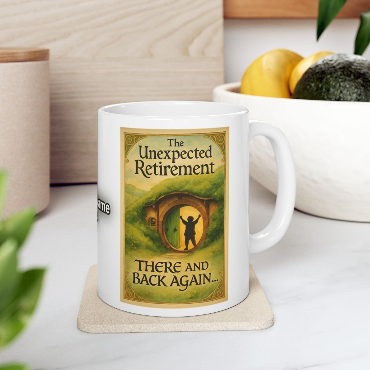 The Unexpected Retirement Mug There and Back Again