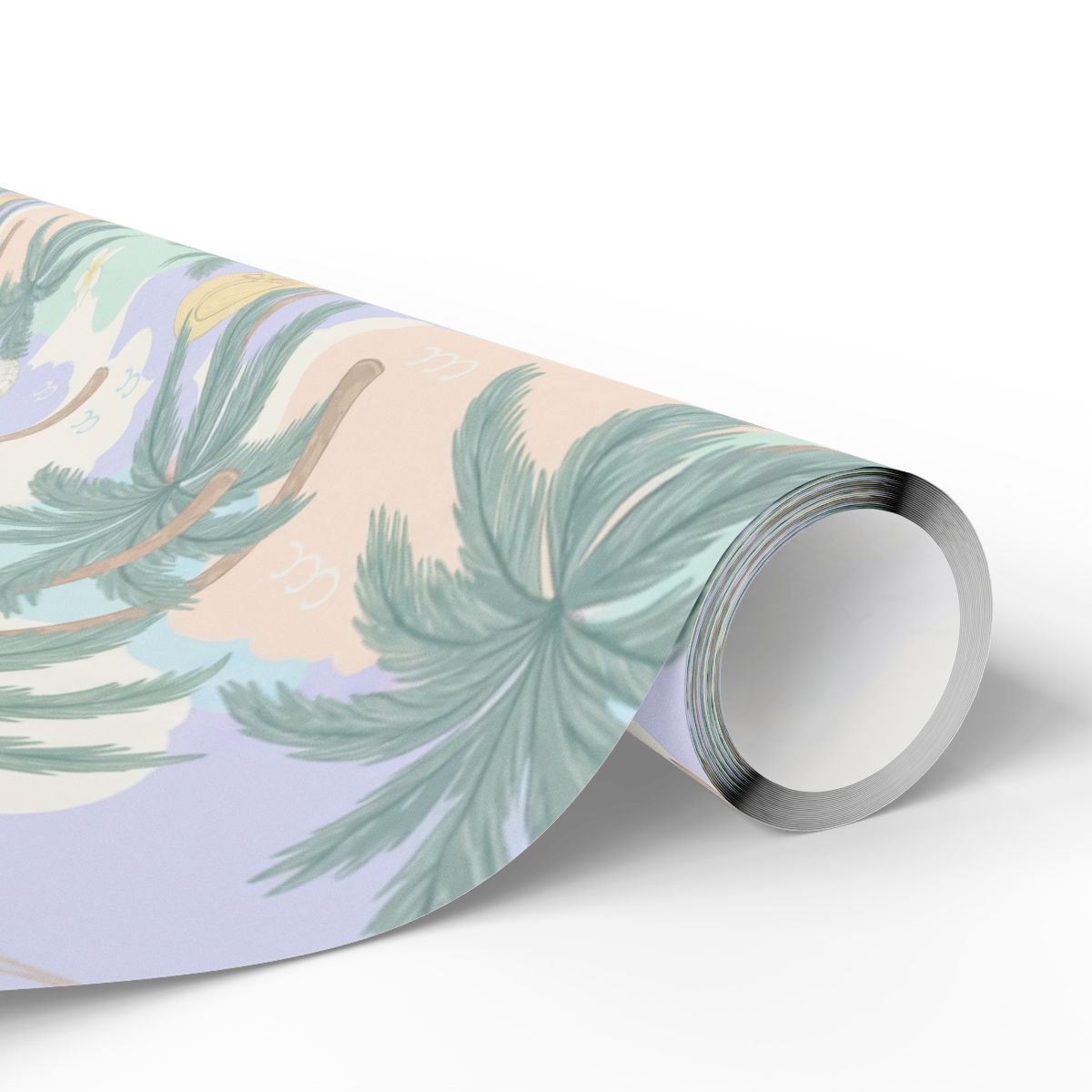 Tropical Palm Trees Pattern Wallpaper Product