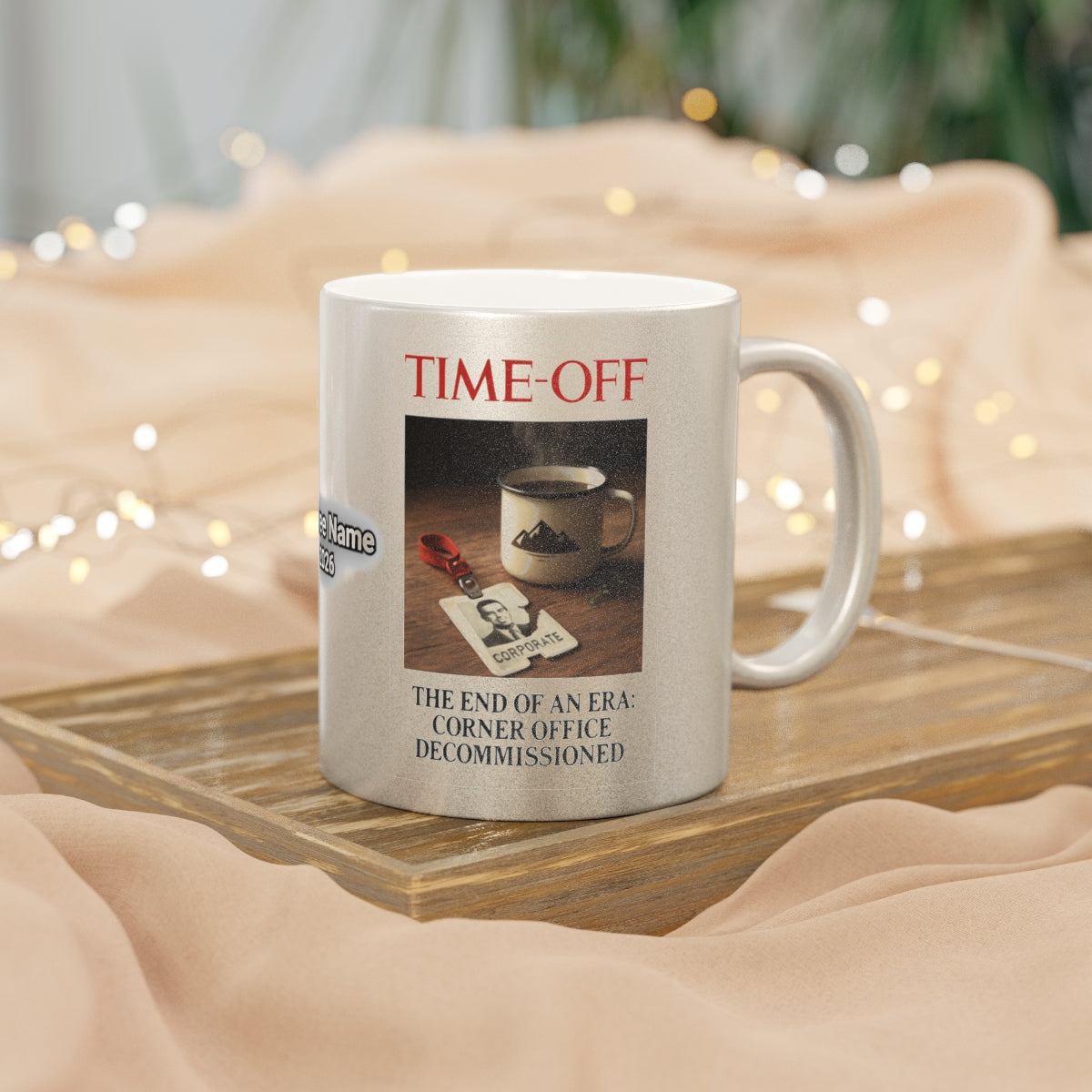 The End of An Era Corner Office Mug
