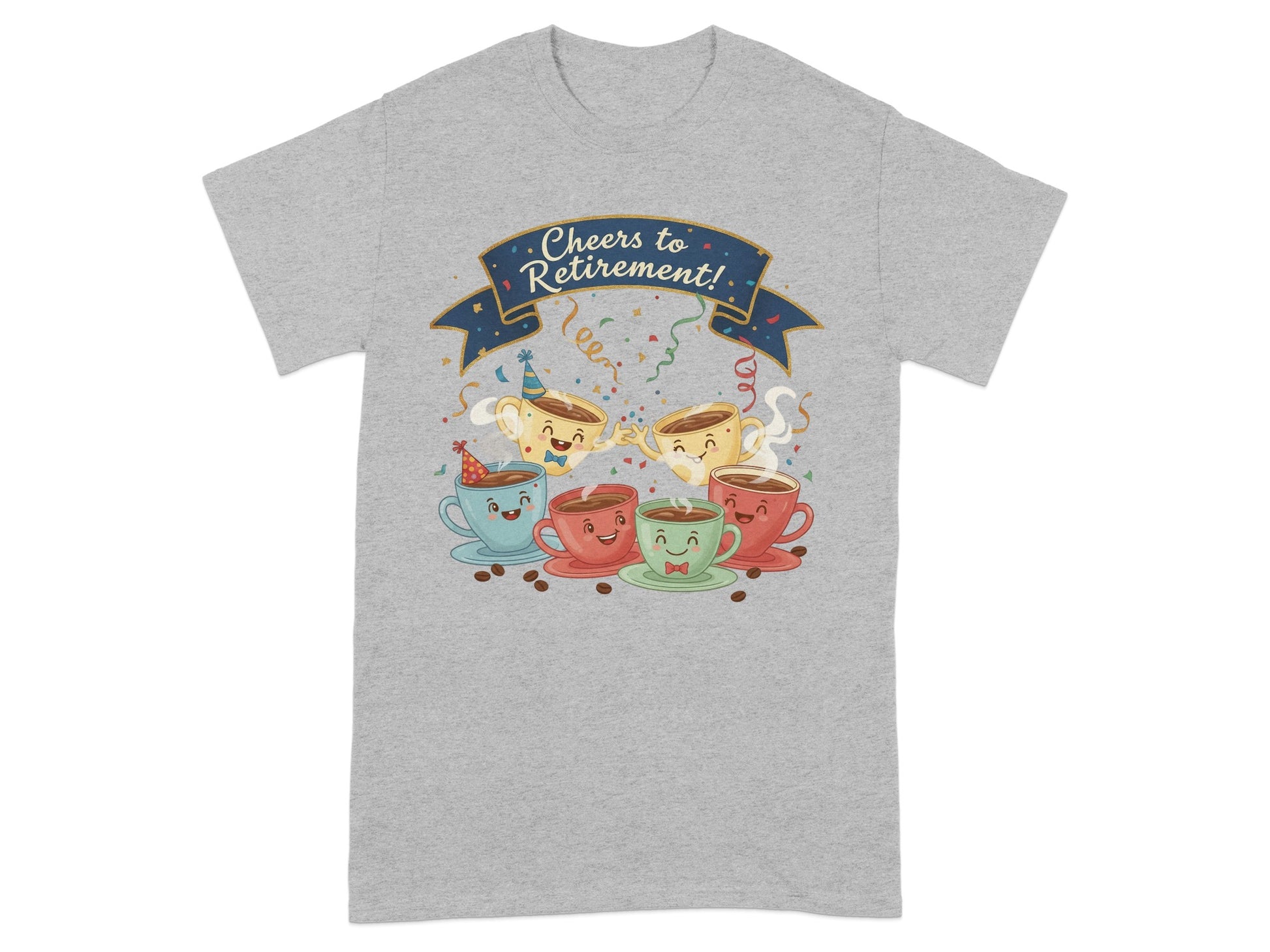 Cheers to Retirement Celebration Graphic T-Shirt