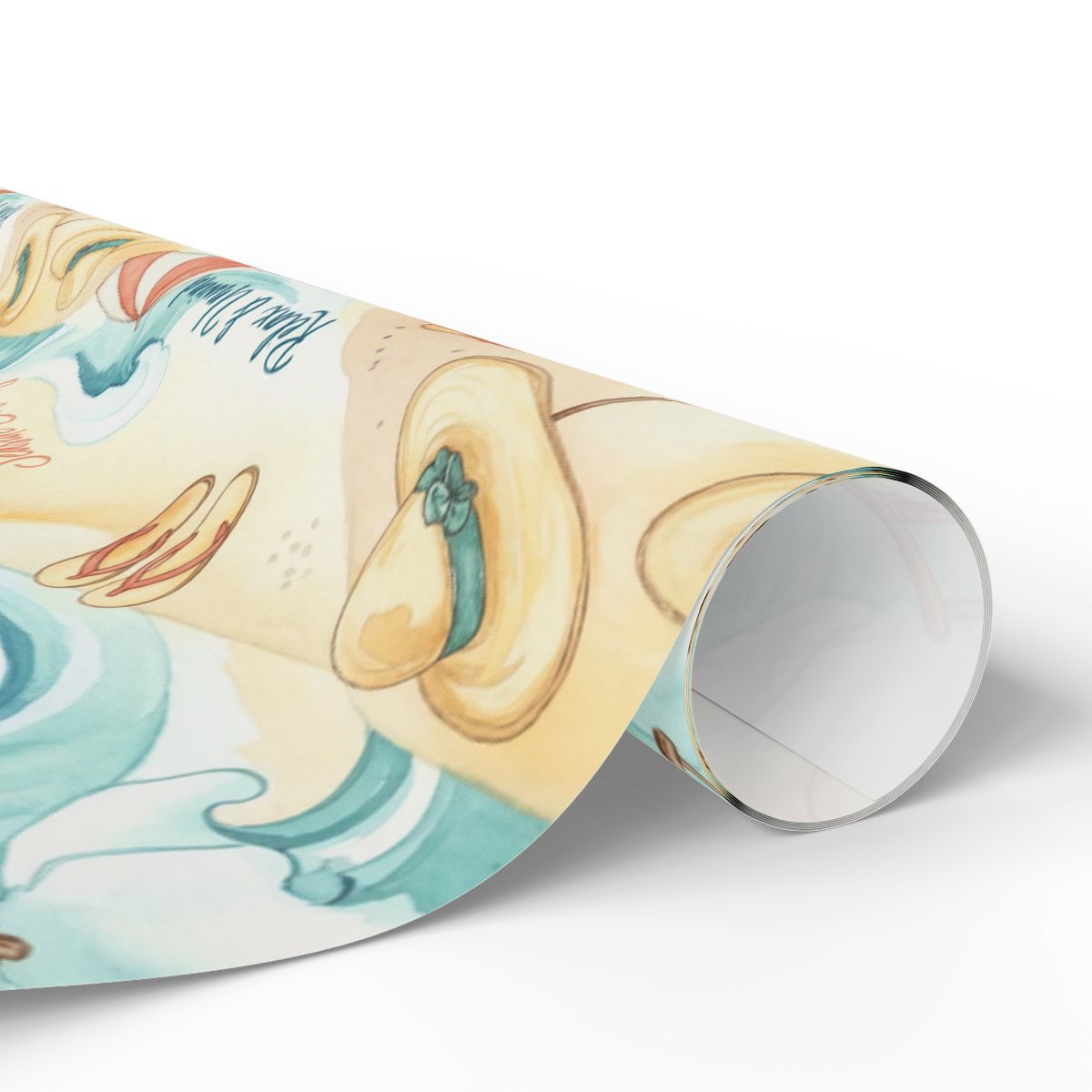 Whimsical Beach Theme Decorative Art Print