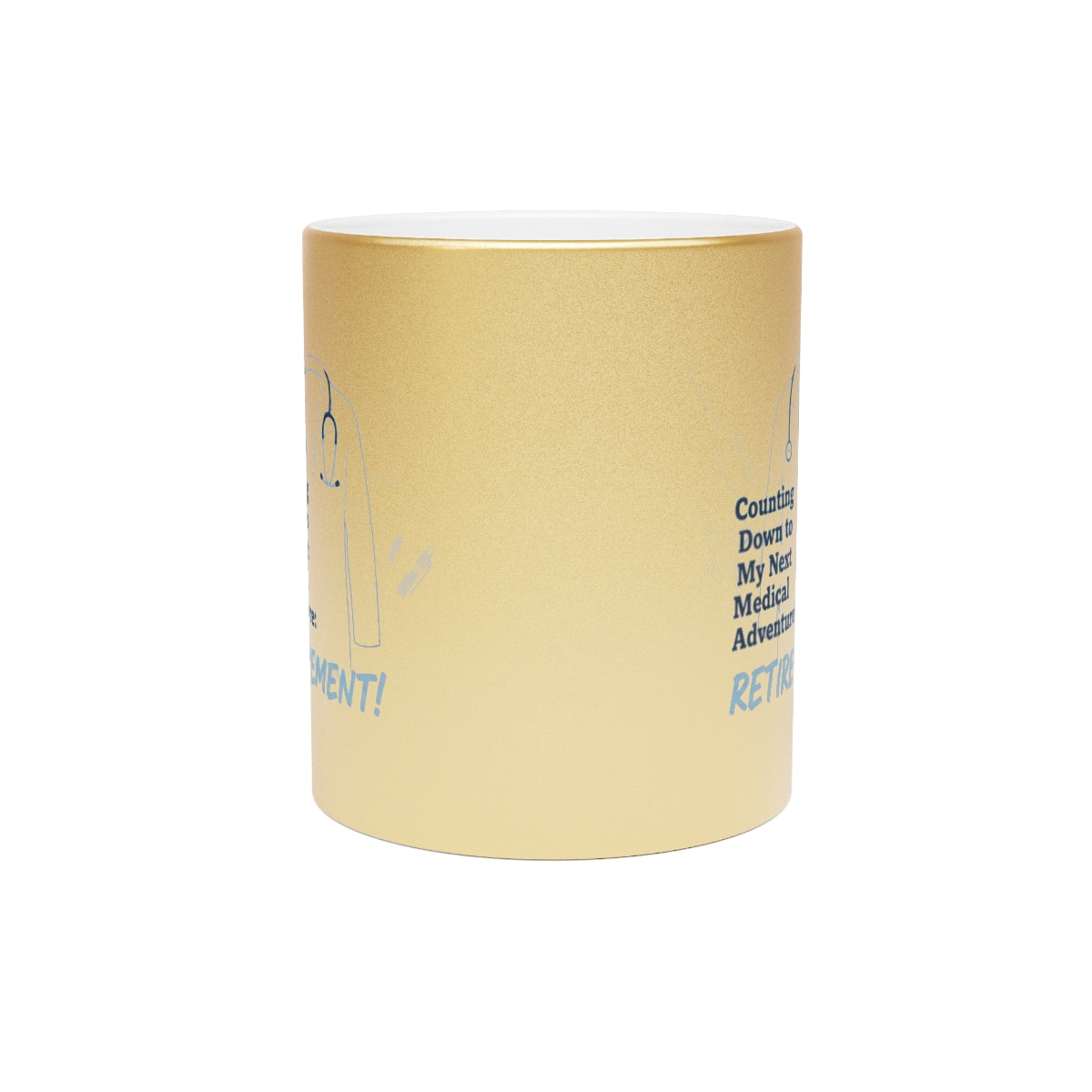 Counting Down to My Next Medical Adventure | Retirement Mugs - Retiree Gifts Retirement Party