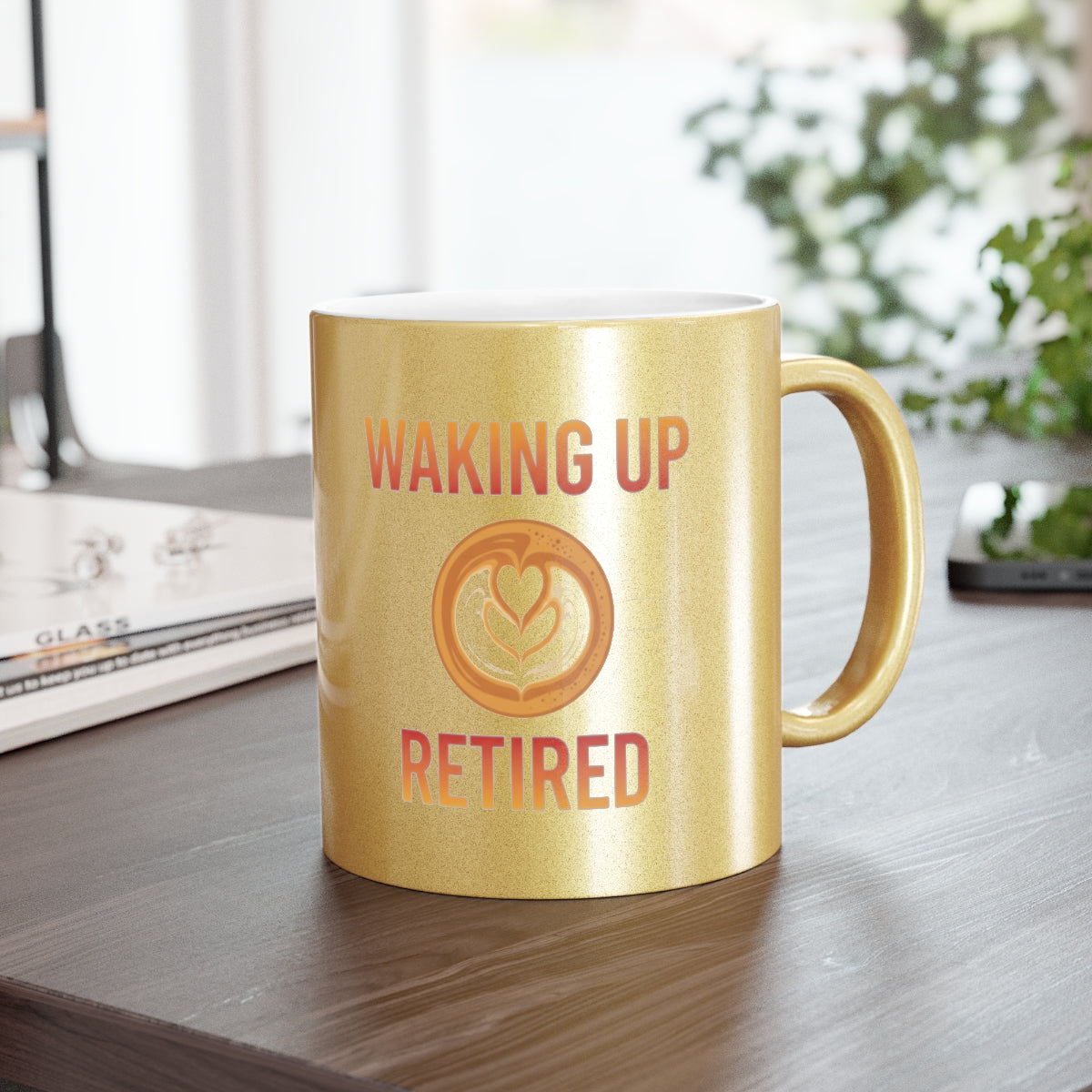 Waking Up Retired Coffee Mug for Proud Retirees