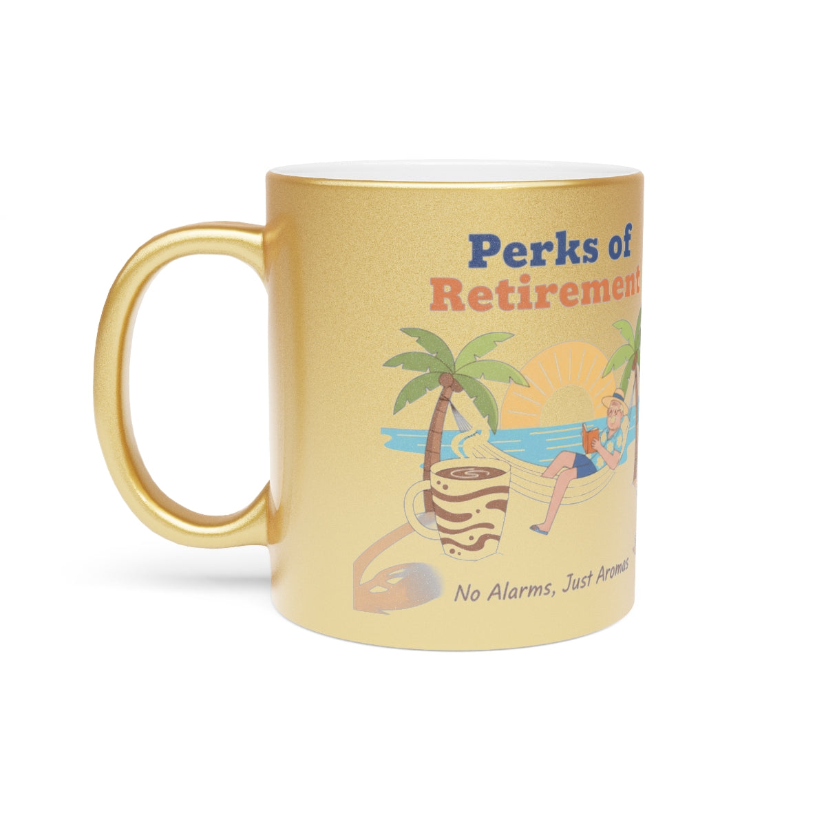 Perks of Retirement Enjoy Relaxation Funny Mug