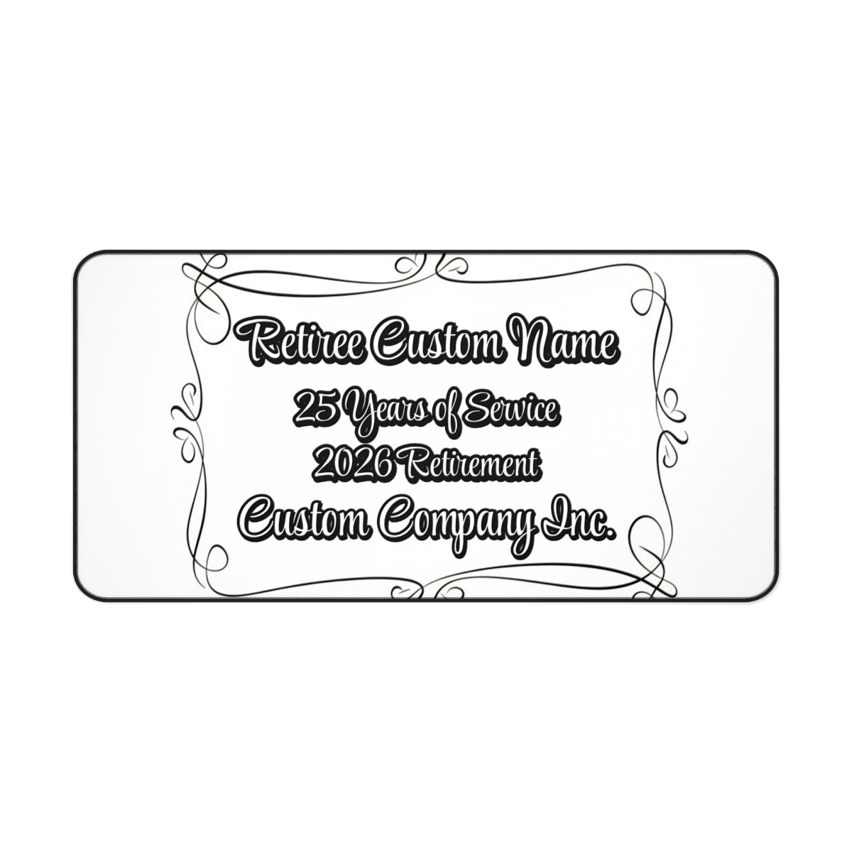Retiree Custom Name 25 Years of Service 2026 Retirement