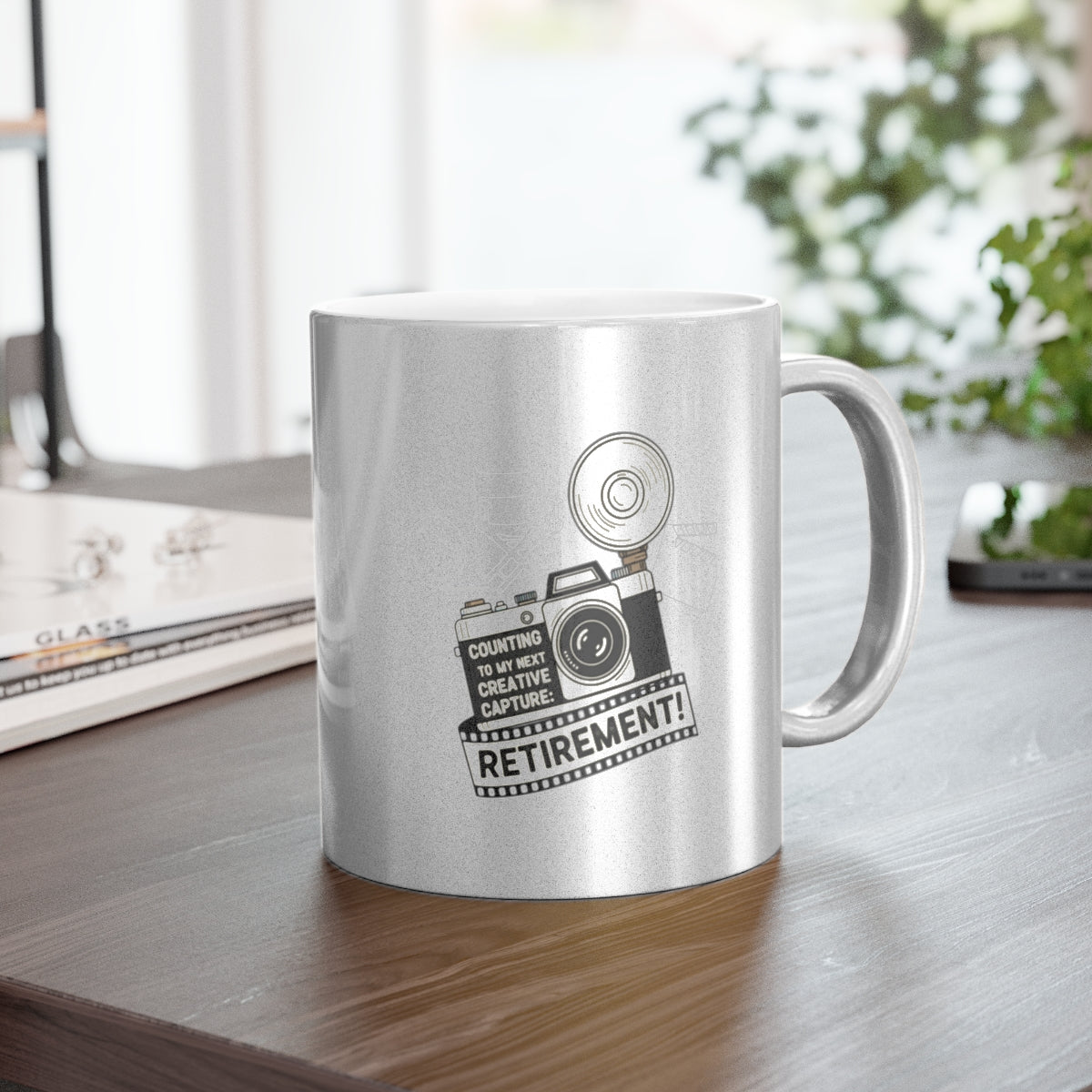 Counting to My Next Creative Capture | Retirement Gold Silver Black or Access Mugs - Retiree Gifts Retirement Party