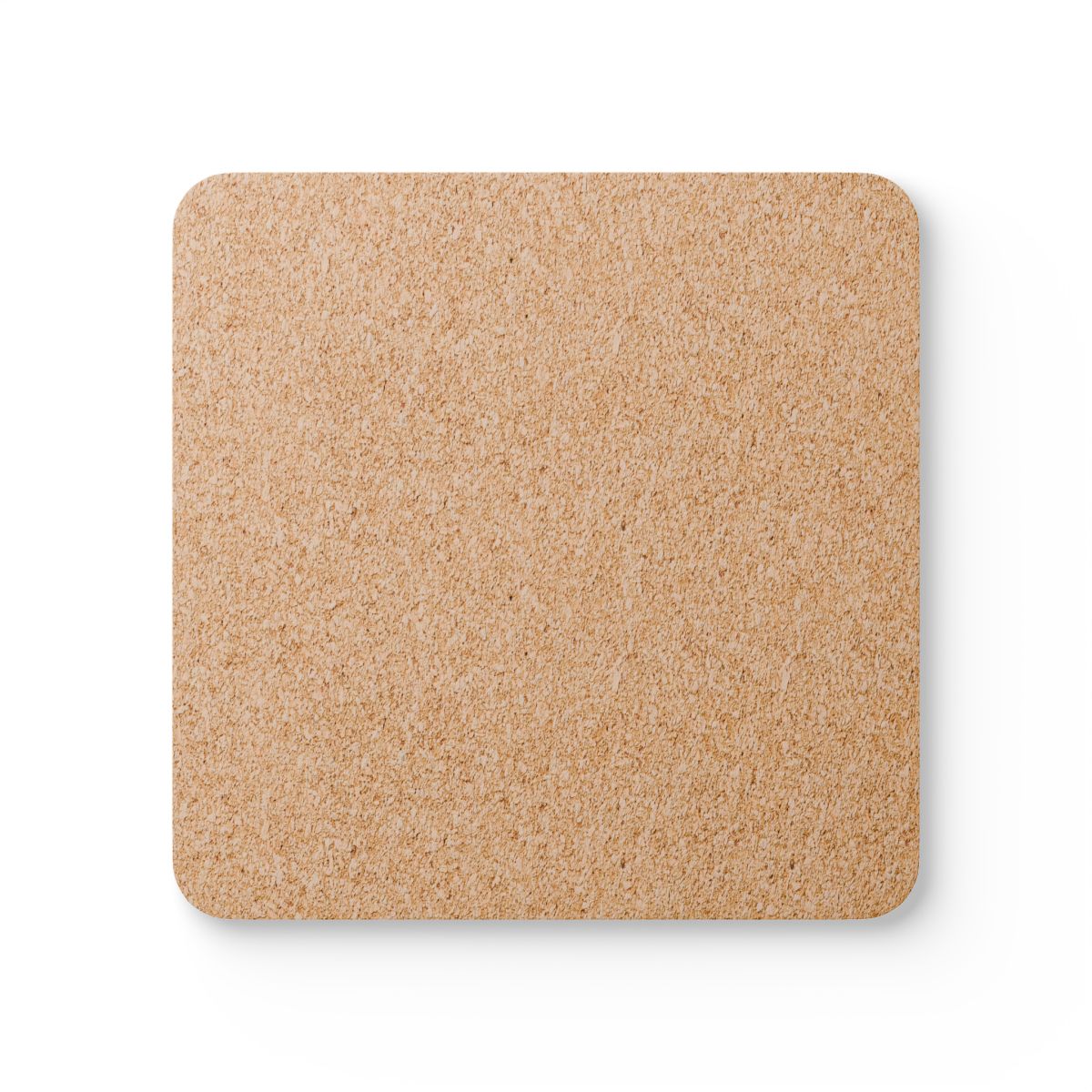 Square Cork Lightweight Coaster for Home and Office