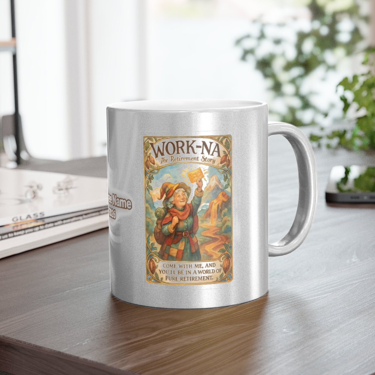 The Retirement Story Work-NA Illustration Mug