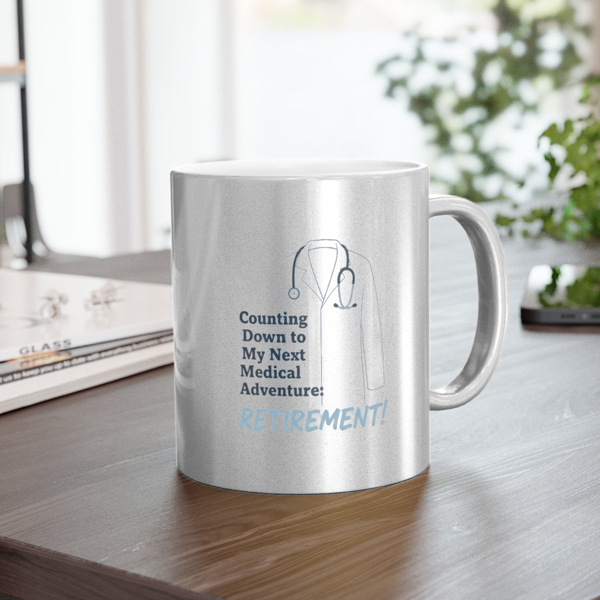 Counting Down to My Next Medical Adventure | Retirement Mugs - Retiree Gifts Retirement Party