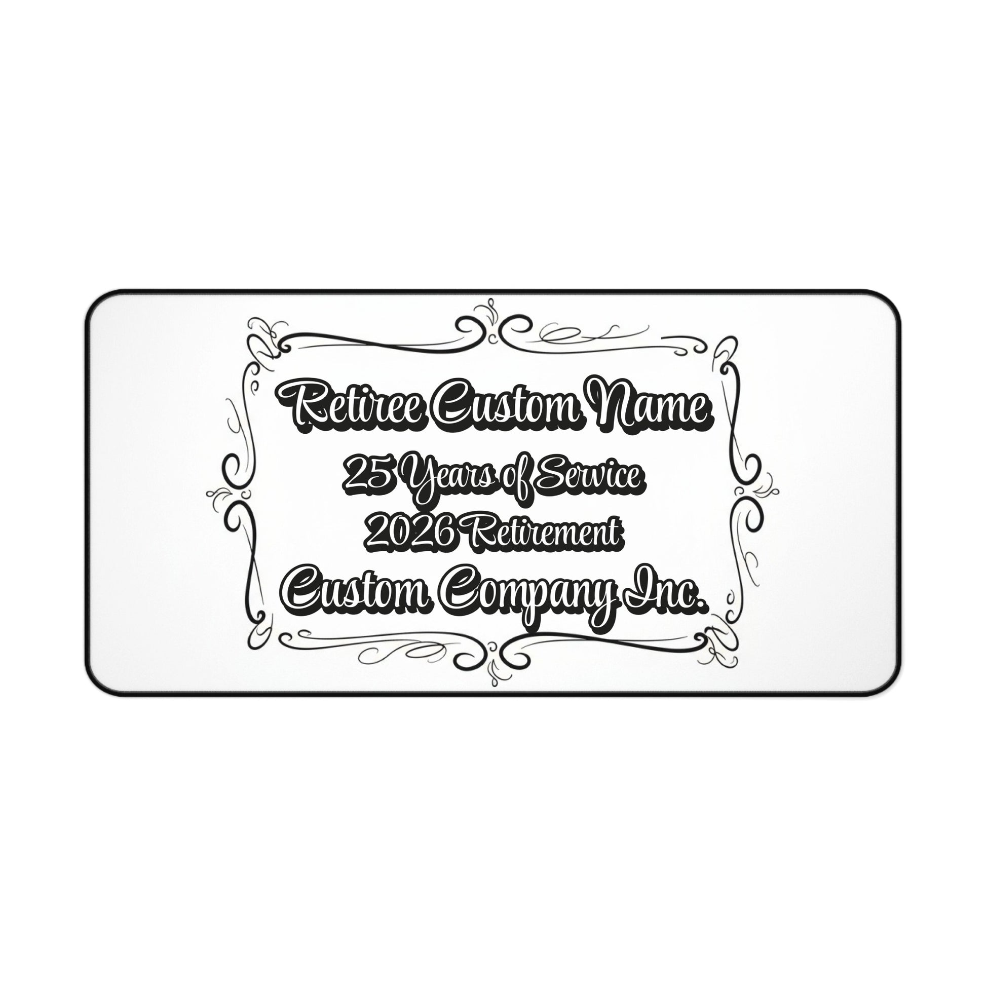 Retiree Custom Name 25 Years of Service 2026 Retirement