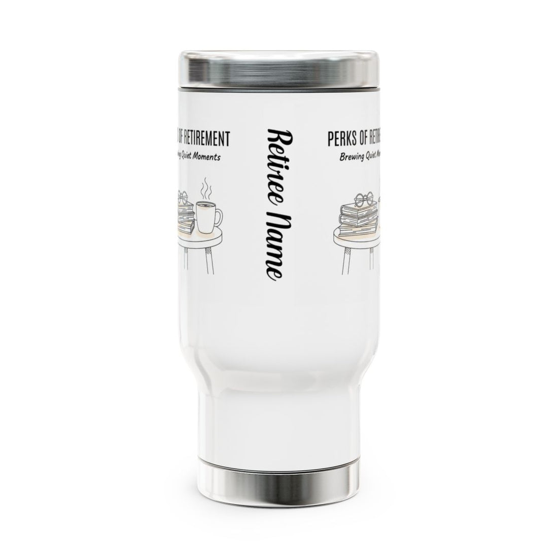 Retired Life Celebrations Personalized Tumbler