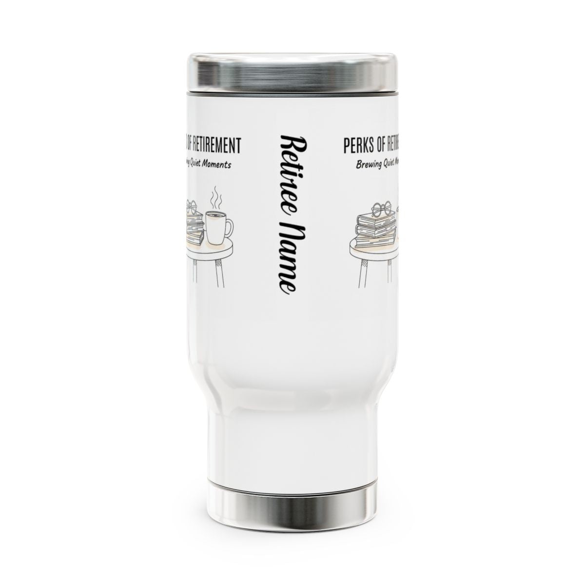 Retired Life Celebrations Personalized Tumbler
