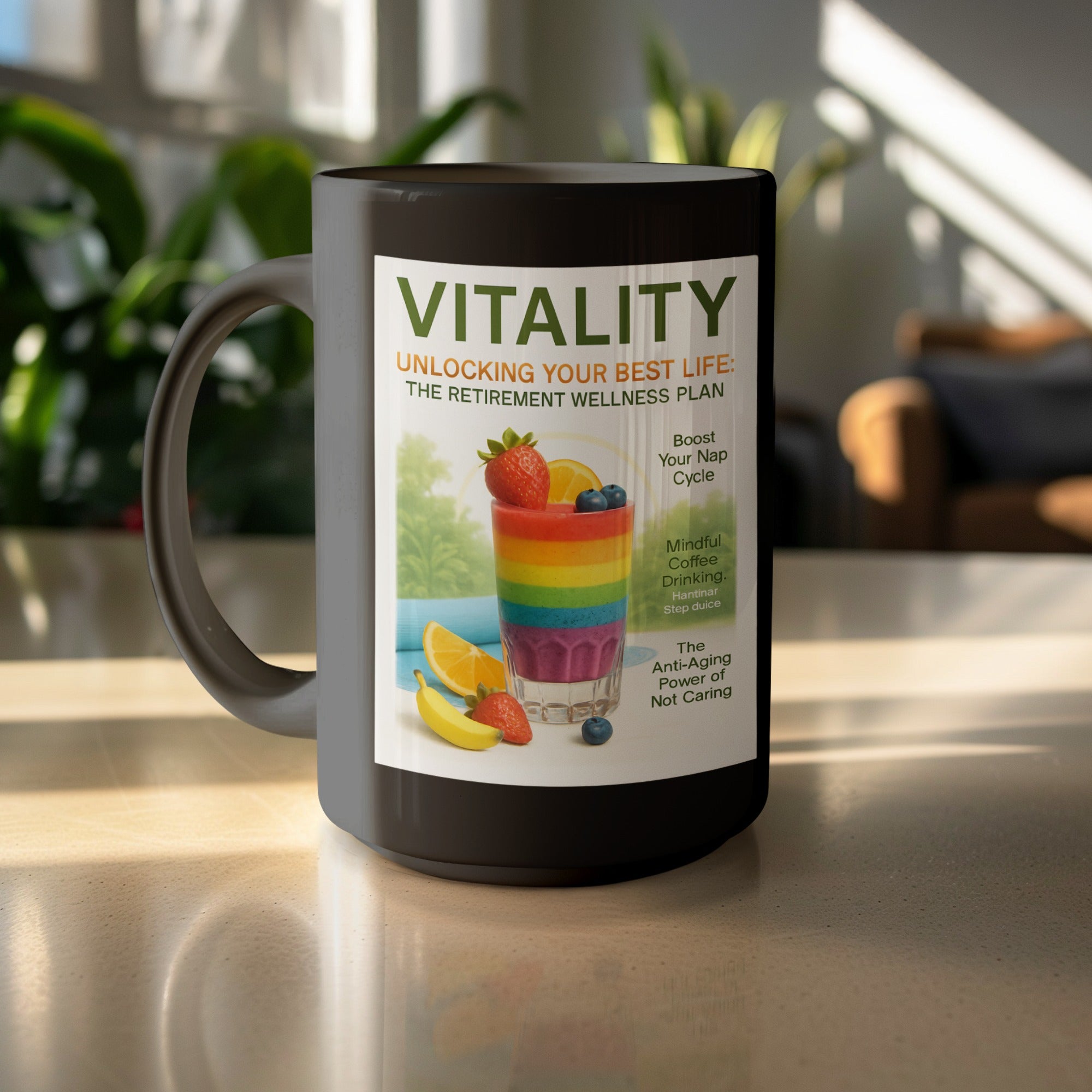 Unlocking Your Best Life Wellness Plan Mug