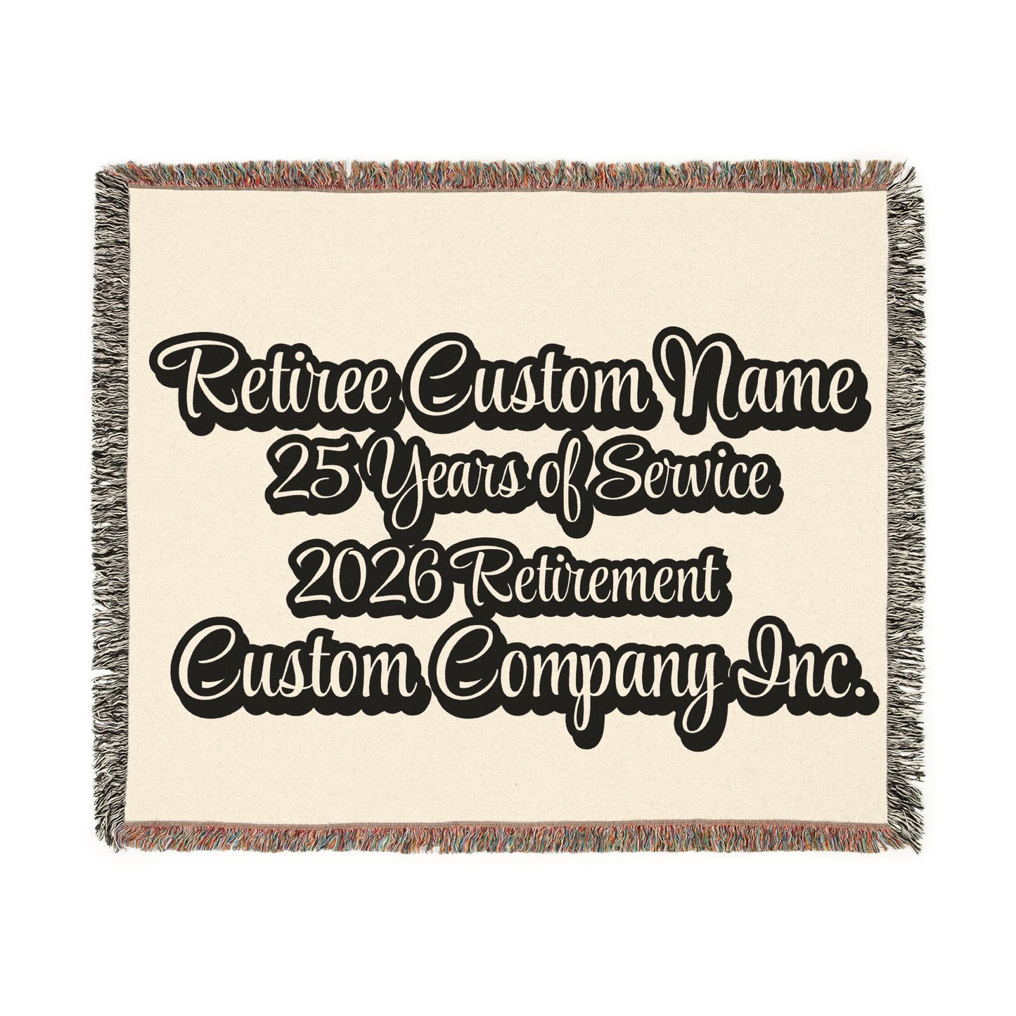 Retiree Custom Name 25 Years of Service 2026 Retirement product
