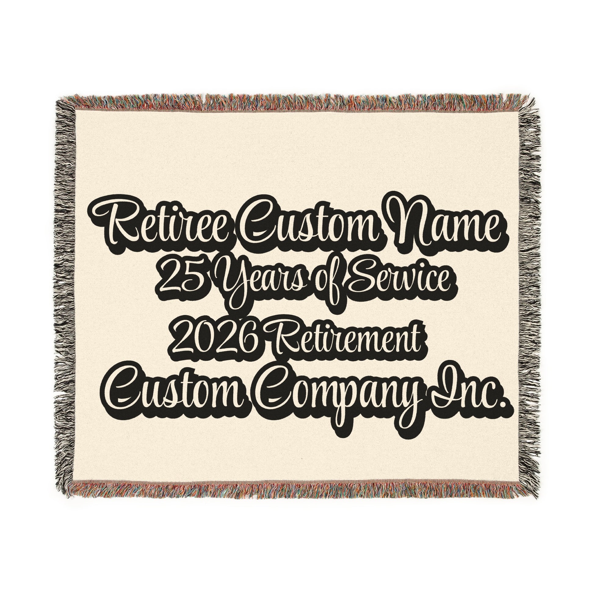 Retiree Custom Name 25 Years of Service 2026 Retirement product