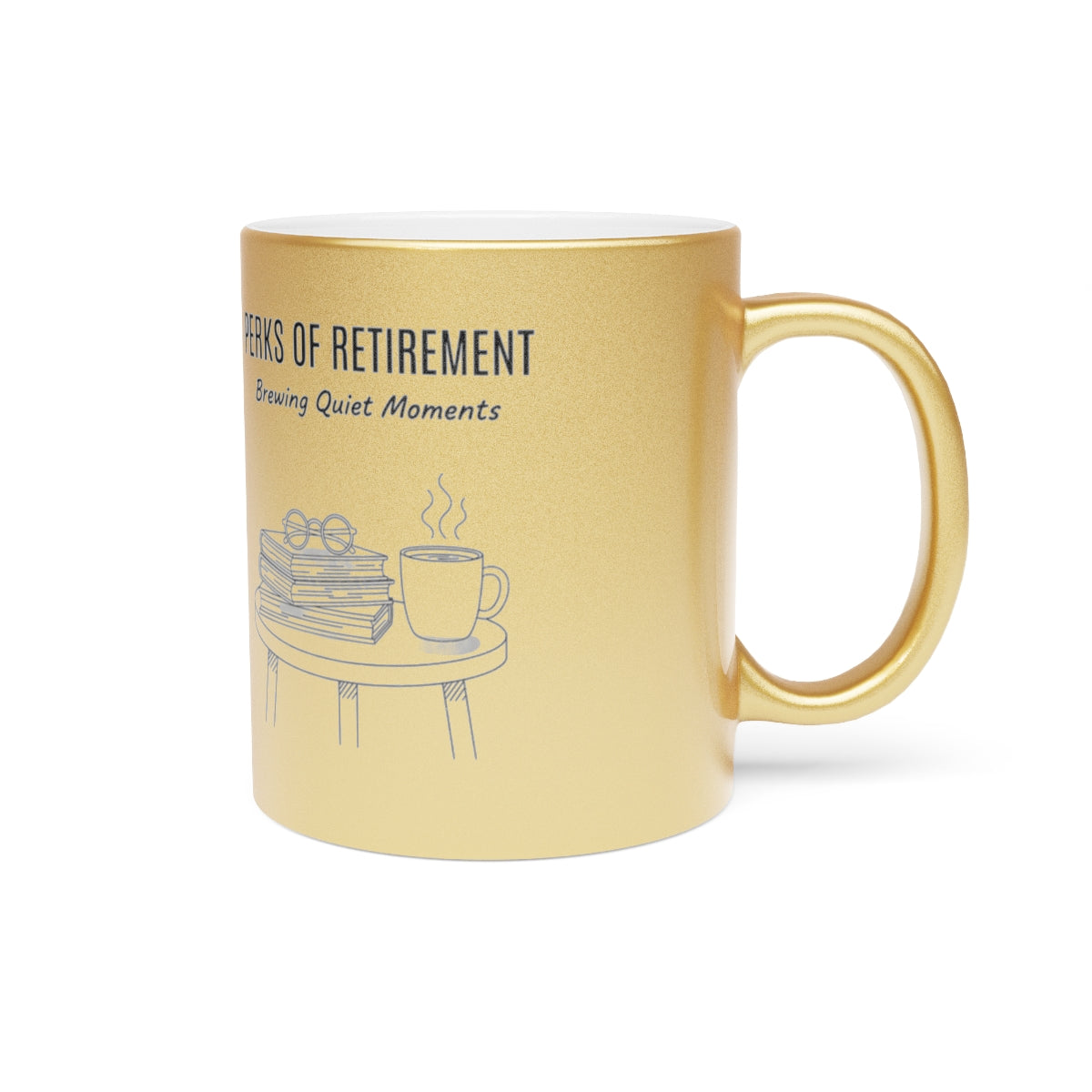 Golden Perks of Retirement Coffee Mug 11oz