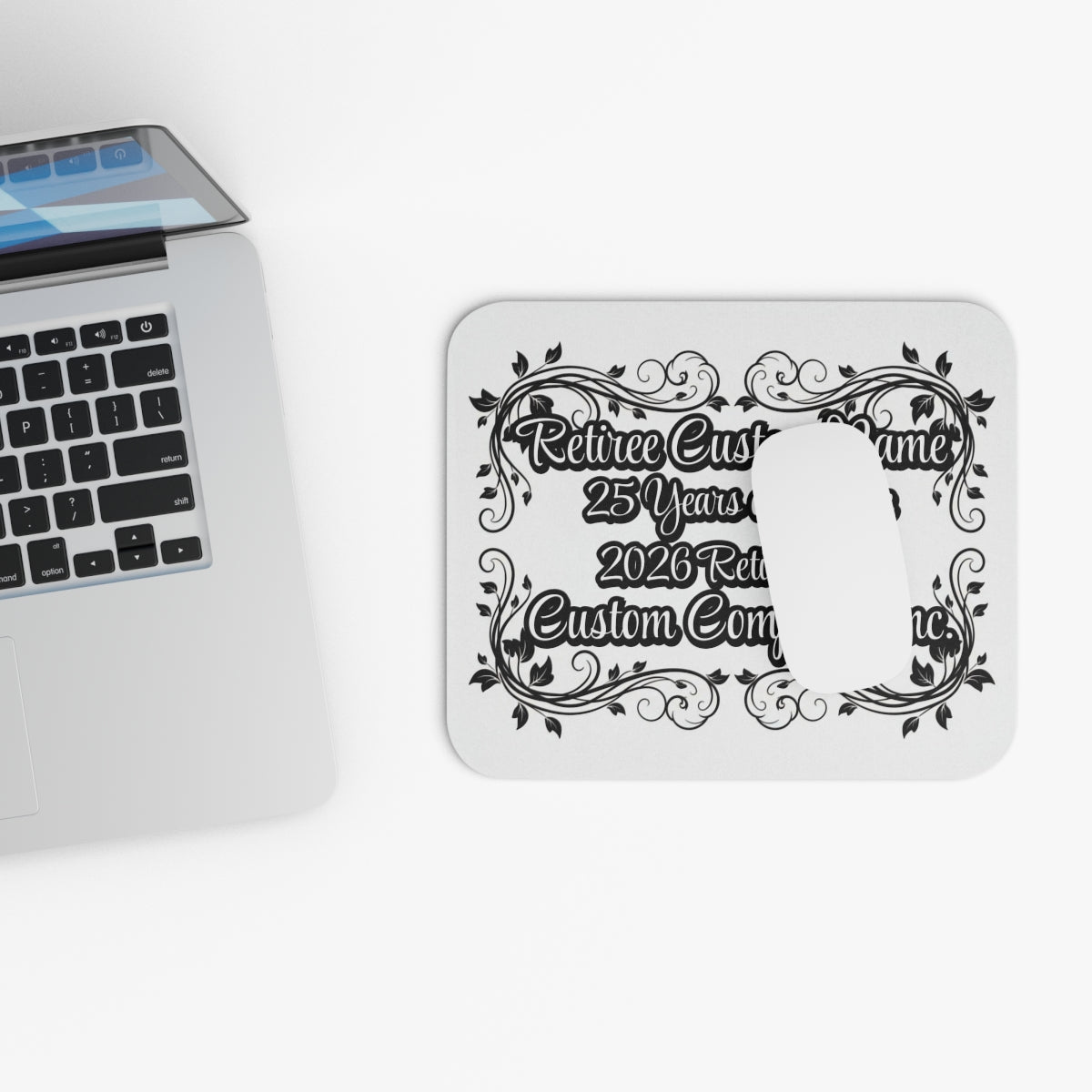 Personalized Retirement Celebration Mouse Pad
