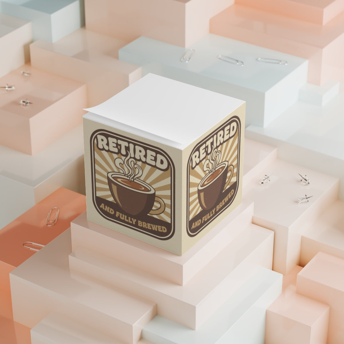 Retired and Fully Brewed Coffee Design product