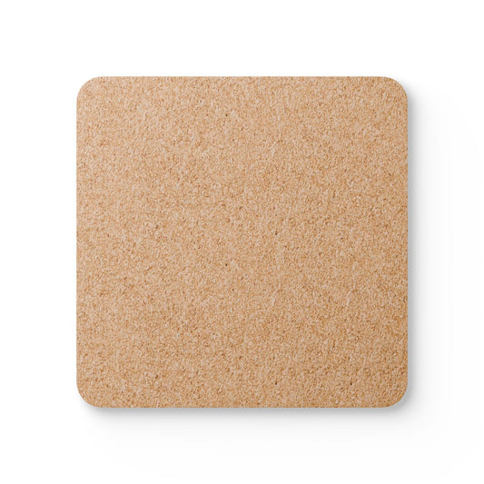 Square Cork Coaster for Drinks Table Protection