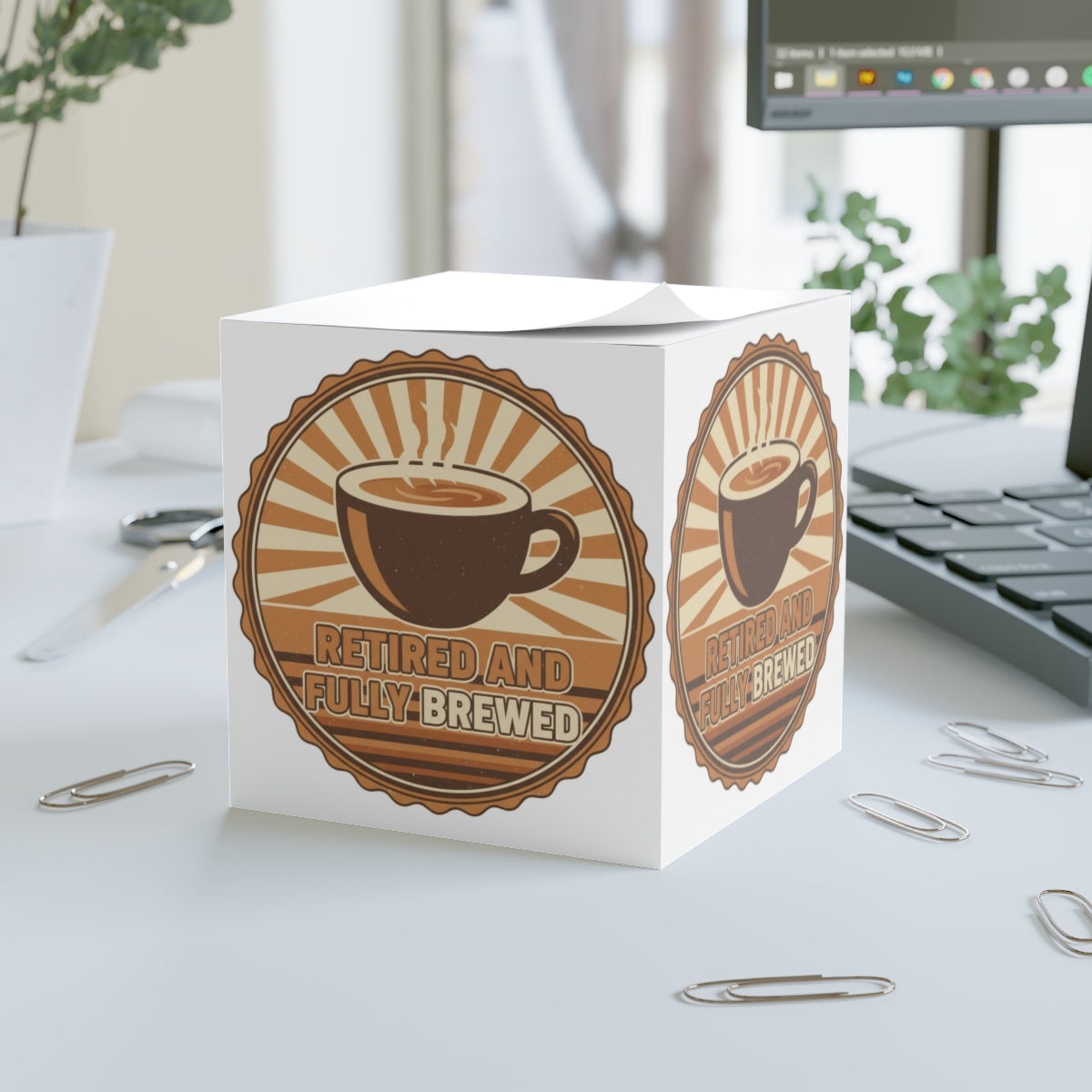 Retired and Fully Brewed Coffee Mug for Coffee Enthusiasts