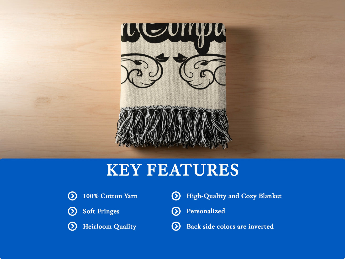 Personalized High-Quality and Cozy Blanket product type