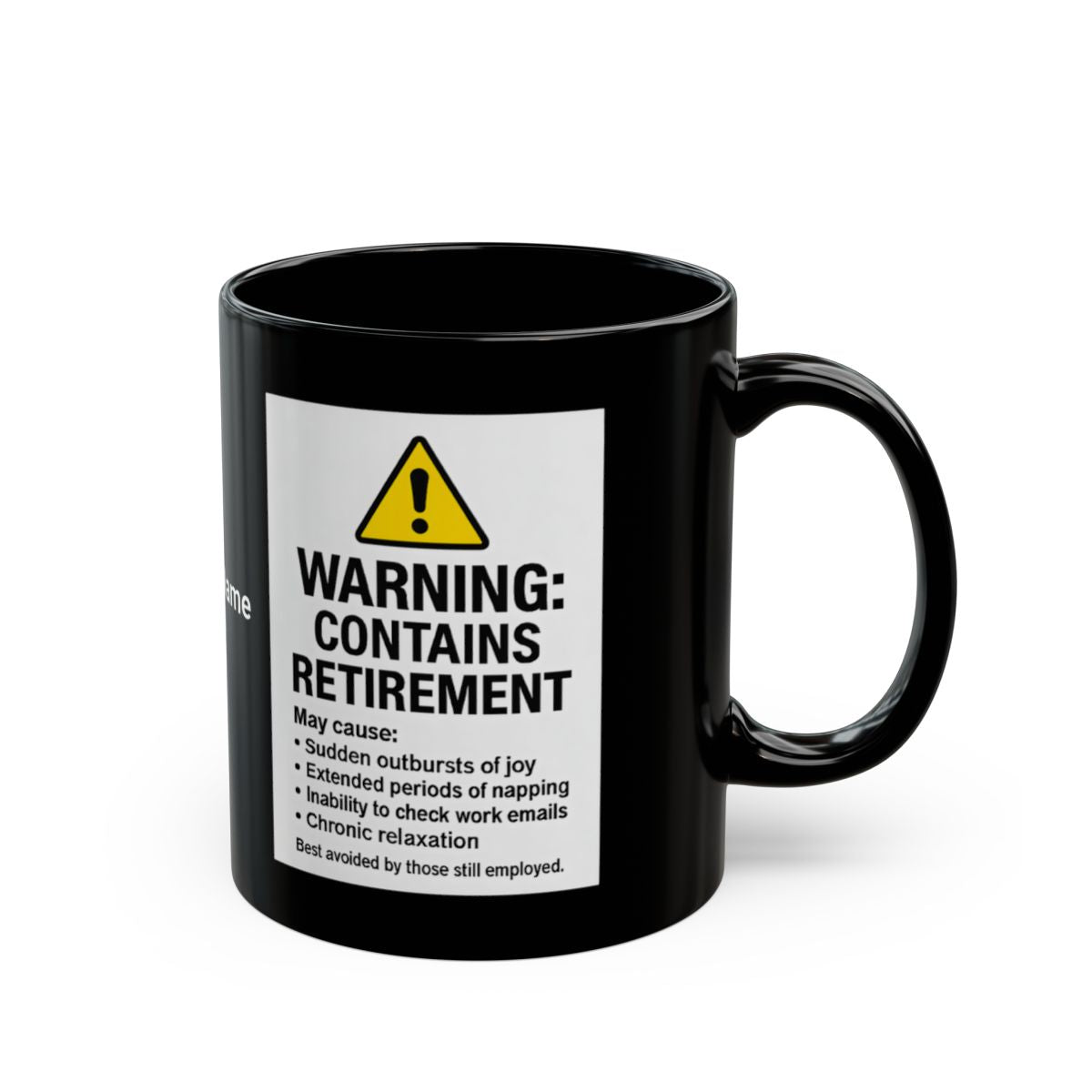 Warning Contains Retirement Hilarious Coffee Mug