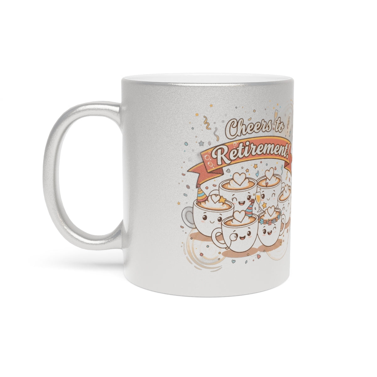 Cheers to Retirement Decorative Mug